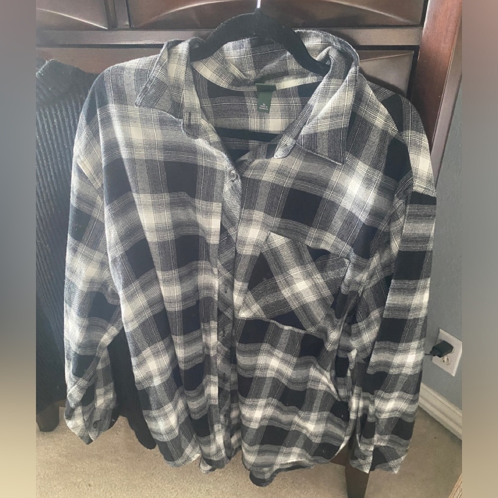 Wild fable plaid shirt
